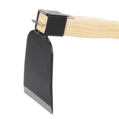 Azadón de mano de acero carbono para jardín miniatura 6