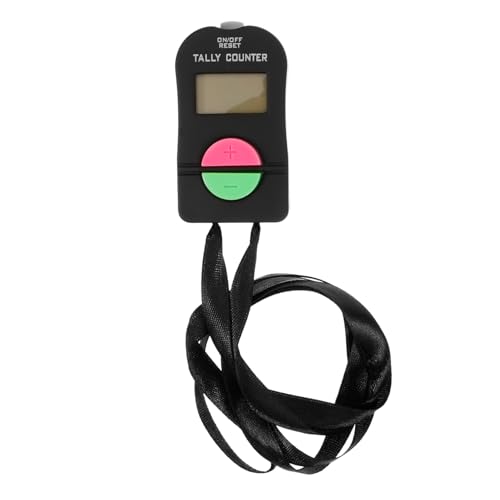 Toddmomy Manual Tally Counter for Sports Knitting/Crocheting Digital Row Counter Abs Material Portable Durable