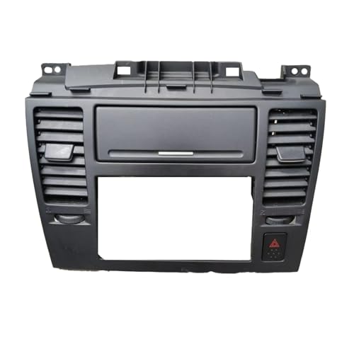 Rejilla Ventilación Compatible Con Nissan Para Tiida 2005 2006 2007 2008 2009 2010 2011 Panel De Cubierta De Salida Central De Aire Acondicionado Para Tablero(Black)