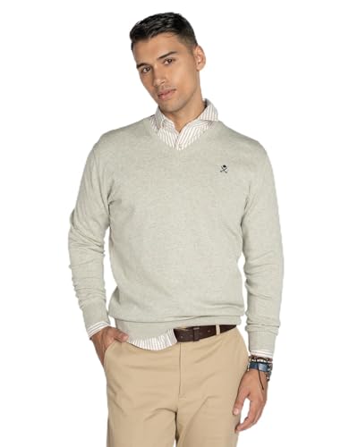 HARPER & NEYER Jersey Icon Colours de Hombre en Color Gris (FR/ES, Letras, XL, Regular, Regular, Medium Grey)