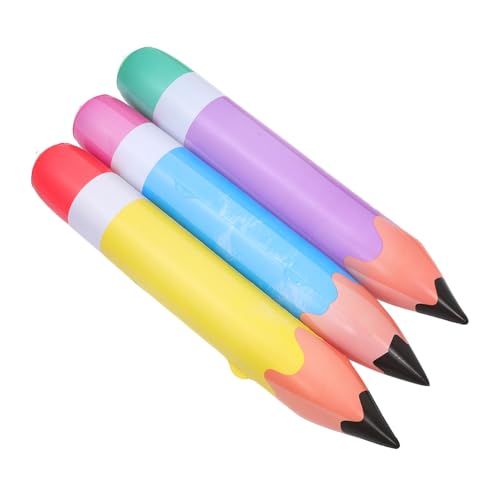 Totority Fancy Pencil Decorations Large Inflatable Pencil Toy Extra Large Inflatable School Supplies