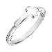 Silpada 'Simplex Cross' Horizontal Cross Textured Ring in Sterling Silver, Size 9, Size 9