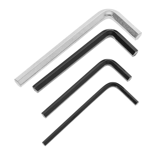 Angoily 1Set Wrench Shaped Hexagon Key for Bike Repairs Durable Finish Internal Design for Enhanced Grip and Longevity