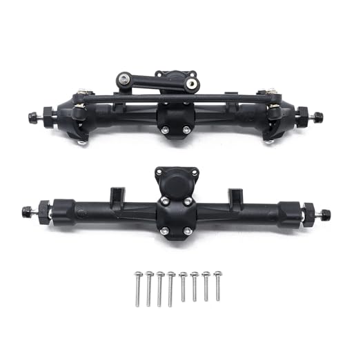Kit d'essieux avant et arrière Axial SCX24 pièces détachées plastique voiture RC crawler 1/24