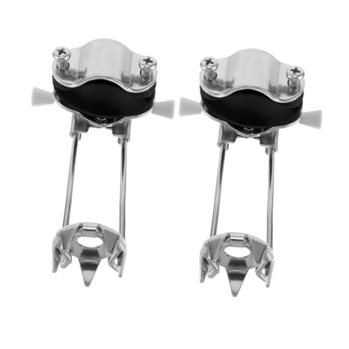 HEMOTON 2Pcs Ice Crampons for Canes and Crutches Compact Snow Traction Tips for Enhanced Safety Winter Walking Easy to Attach Portable Design for Hiking and Outdoor Activities