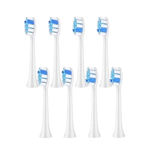 Fairywill P11 T9 P80�d�����u���V�w�b�h�ɑΉ��B(WHITE 8pcs)
