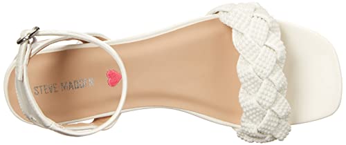 Steve Madden Girls Shoes Girls Oppal Heeled Sandal, White, 2 Little Kid #TOP4