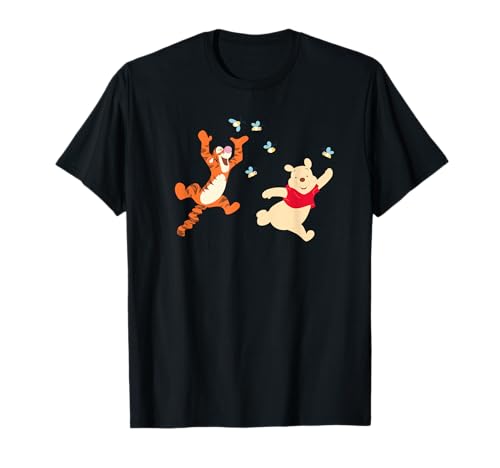 T-shirt Disney Easter Tigger and Pooh en coton pour look de Pâques décontracté