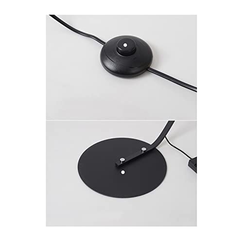 Lampadaire lampe décorative salon chambre et bureau noir - 6