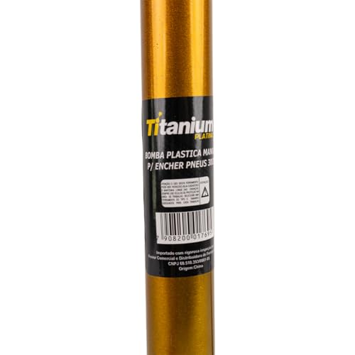 Bomba Plastica Manual Para Encher Pneus 30 cm