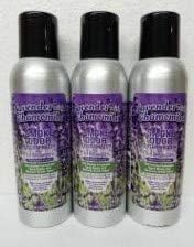 Smoke Odor Exterminator 198 gm/ 7 oz Large Spray Lavender With Chamomile Set of Three Cans.