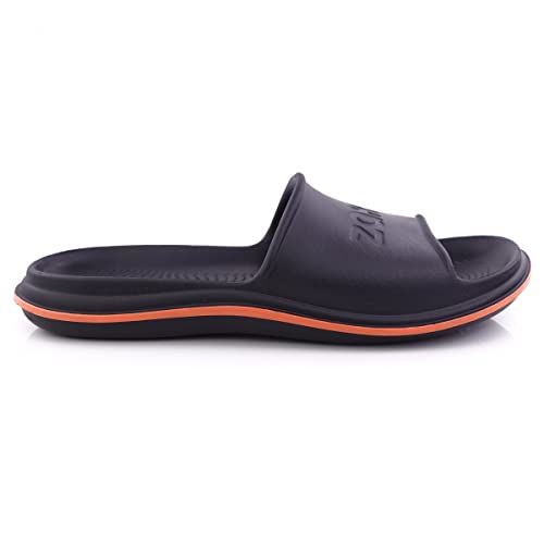 Slide, Leveza Pop, Zaxy, Feminino, Preto, 36