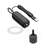 Accessoires d'aération inclus : livré avec un tube et une pierre à air adaptés à diverses applications, de la pêche aux aquariums.