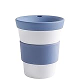 KAHLA 23H208A44009C cupit Becher 0,35 l stormy blue To Go Becher aus Porzellan