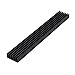 4pcs 100mm x 14mm x 6mm Strip Aluminum Heatsink Cooling Radiator for Electronic IC Chip RAM LED Heat Sink Cooler Heat Dissipation