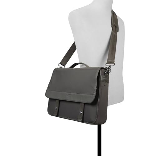 Image of Ted Baker Men's Irvine Pebbled Laptop Messenger Bag