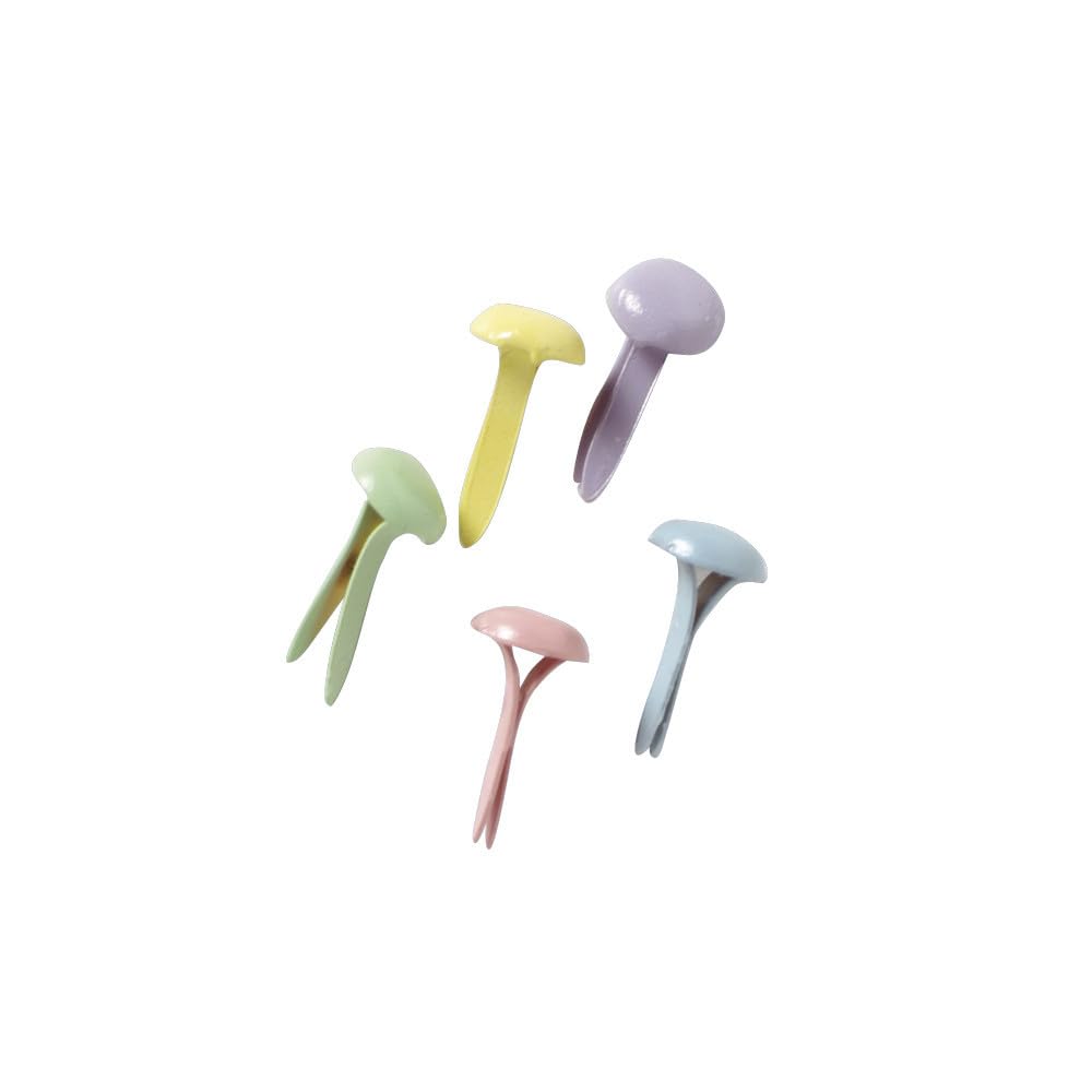 Attaches Parisiennes Rayher Pastel - Lot De 50 Pièces 8mm Pour Scrapbooking Et DIY