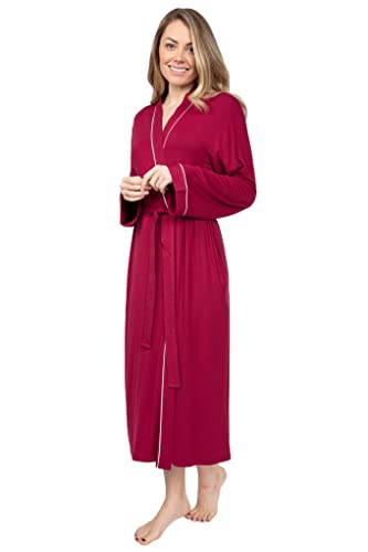 Cyberjammies Flirty Wardrobe 4990 Peignoir long en jersey Rouge, Rouge, 38 Cover