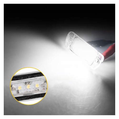 Luz placa matrícula coche Benz W164 soluciona iluminación tenue con lámpara LED trasera 3