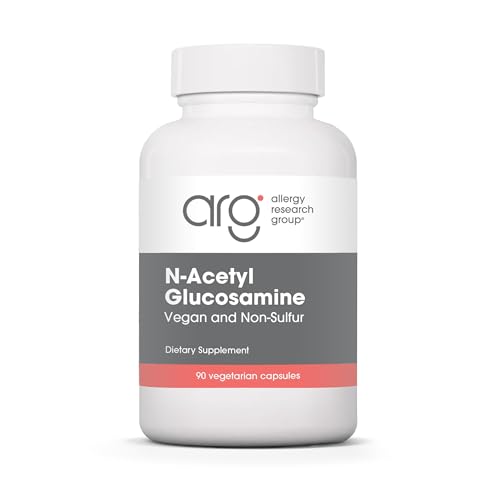 Allergy Research Group ARG N-Acetyl Glucosamine (NAG) - Vegan Glucosamine Supplement - Gastrointestinal & Connective Tissue Support - Non-Sulfur Formula - 90 Servings - 90 Capsules