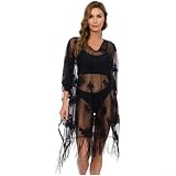 Damen Strandkleid, Spitzen für bikini Cover Up, UV Schutz Kleid, Leichtes