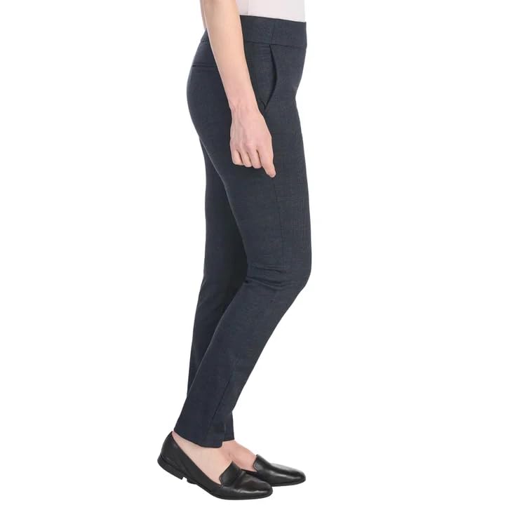Image of Dalia Women's Pull-On Ponte Pant, Mid-Rise Narrow Leg