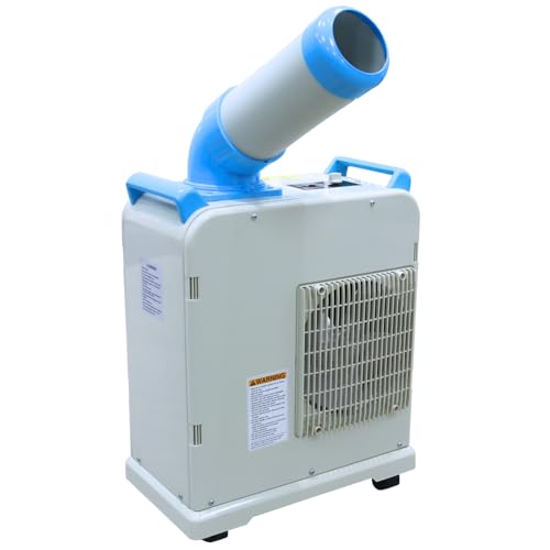Amarite Industrial Spot Air Conditioner – 6000 BTU Portable Air Cooler with R32 Refrigerant, Mobile Spot Cooler for Indoor/Outdoor Use
