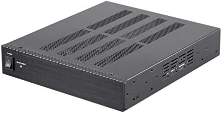 Monoprice Unity 200-Watt Bridgeable Power Amp - Class‑D Amplifier, 12-Volt Input/Output Triggers, Rack Mountable