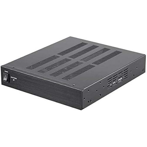Monoprice Unity 200-Watt Bridgeable Power Amp - Class‑D Amplifier, 12-Volt Input/Output Triggers, Rack Mountable