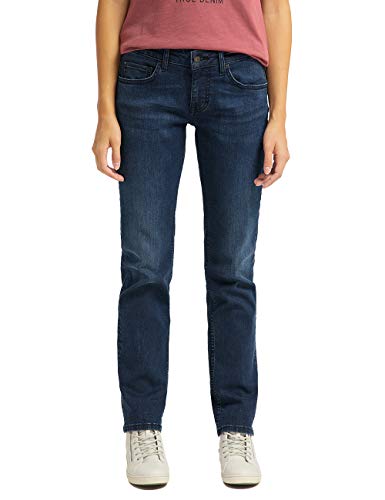 Preisvergleich Produktbild MUSTANG Damen Sissy Straight Jeans, Blau (Dunkelblau 882), 29W 32L EU