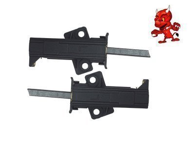 Preisvergleich Produktbild Kohlebürsten Motorkohlen Kohlestifte Schleifkohlen passend für Siemens STAR COLLECTION 1300 mit Halter L