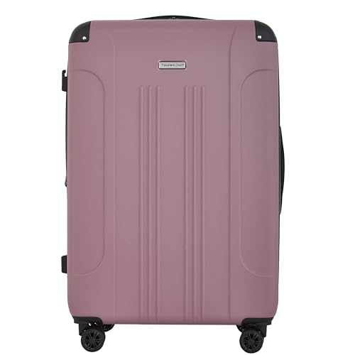 Travelers Club Chicago Plus 20" Hardside Luggage Mauve