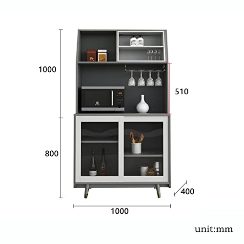 TOMYEUS Anrichte Nordic Minimalistischer Sideboard-Wohnzimmer-Multifunktionsschrank-Tee-Kabinett mit Schubladen-Speicherschrank-Schließfachschrank aparadores para Salon