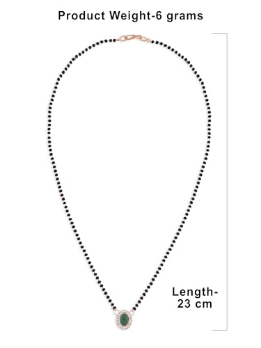 Austrian Diamonds & Beads Mangalsutra-ZPFK16909