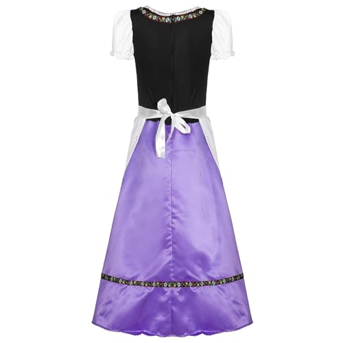 Robe Dirndl moderne avec tablier pour sublimer la silhouette féminine - 6