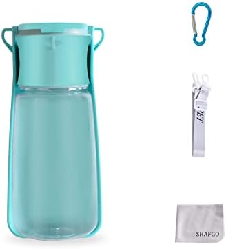 Portable Dog Water Bottle SHAFGO 19 OZ Large Pet Travel Water Dispenser No Spill for Walking Dishwasher Safe