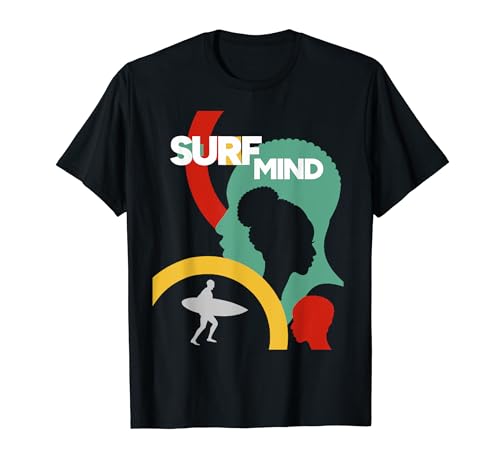 Surf Mind - Diseño radical e colorido Camiseta
