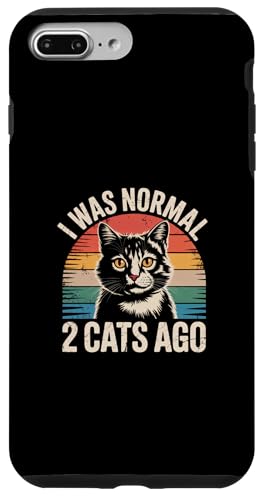 I Was Normal 2 Cats Ago �X�}�z�P�[�X iPhone 7 Plus/8 Plus �p
