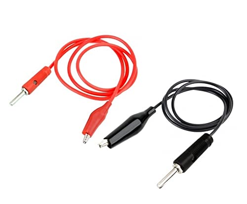 See full amazon price history chart for 4mm Banana Plug to Alligator Clip Test Lead Wire Cable – 1 Pair 4mm Banana Plug to Alligator Clip Test Lead Wire Cable – 1 Pair (B09JNRWJ14) Amazon Price History, Amazon Price Tracker