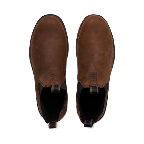 Image of REEF Mens Otis Boot, Premium Leather, Memory Foam Footbed, Lightweight