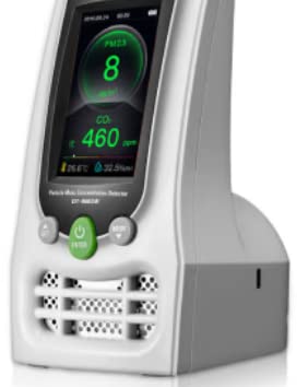 DT9680W domowy wielofunkcyjny termohigrometr TVOCtest jakości powietrza wykrywacz dekoracji domu