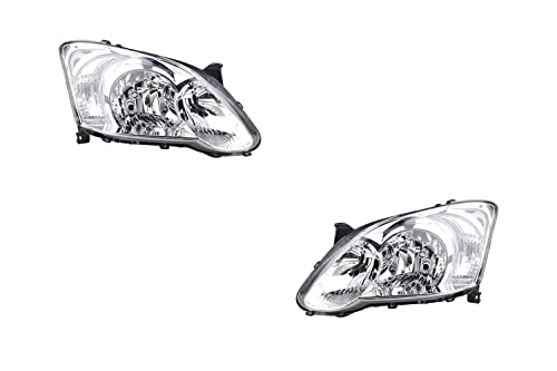 Johns, Jeu de phares pour Toyota Corolla E12 07/04-02/07 H7/H7 - Kit gauche et droit