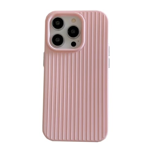Coque silicone iPhone 13 Pro Max antichoc rose évite les chutes