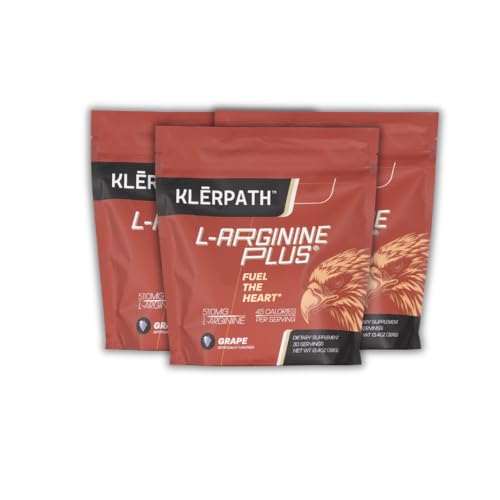 L-arginine Plus ® - The Most Effective L-arginine Product on the Market with 5110mg L-arginine & 1010mg L-citrulline - Buy 3 and SAVE (Net Wt 13.4OZ)