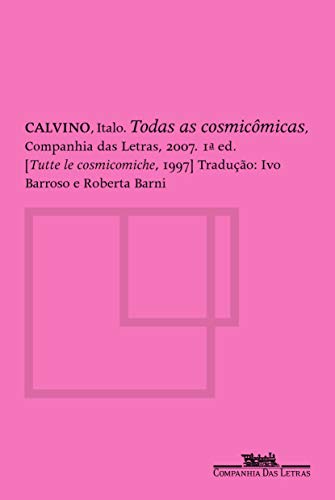 Todas as cosmicômicas