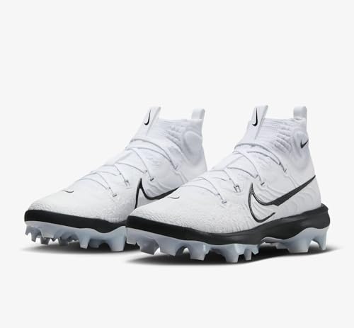 Men's White Baseball Cleats by Nike: Alpha Huarache NXT MCS DJ6519-1014