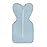 Love to Dream Swaddle, Baby Sleep Sack, Swaddle Up Self-Soothing Swaddles for Newborns, Get Longer Sleeps, Snug Fit Helps Calm Startle Reflex, Lite 0.2 Tog Sleep Sack, 13-19 lbs, Soft Blue