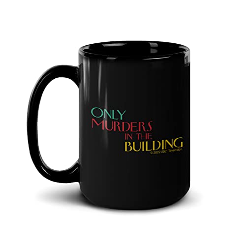 Hulu Only Murders in the Building - Black Logo Coffee Mug, 15 oz