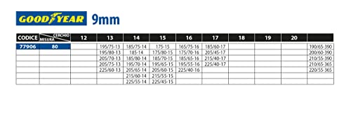 Goodyear 77906 G9, Catene da neve per auto, 9