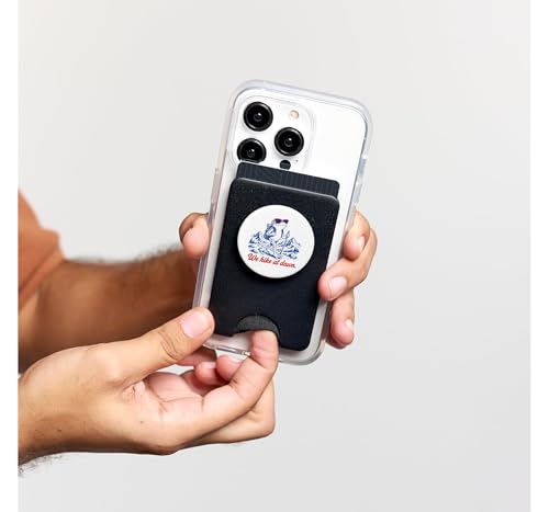 PopWallet para MagSafe con diseño de senderismo divertido para tarjetero magnético 5